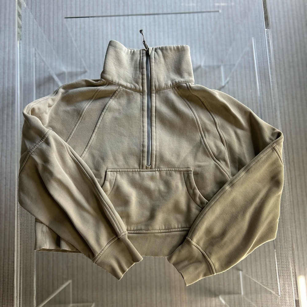 Lululemon Scuba Oversized Funnel-Neck Half Zip
